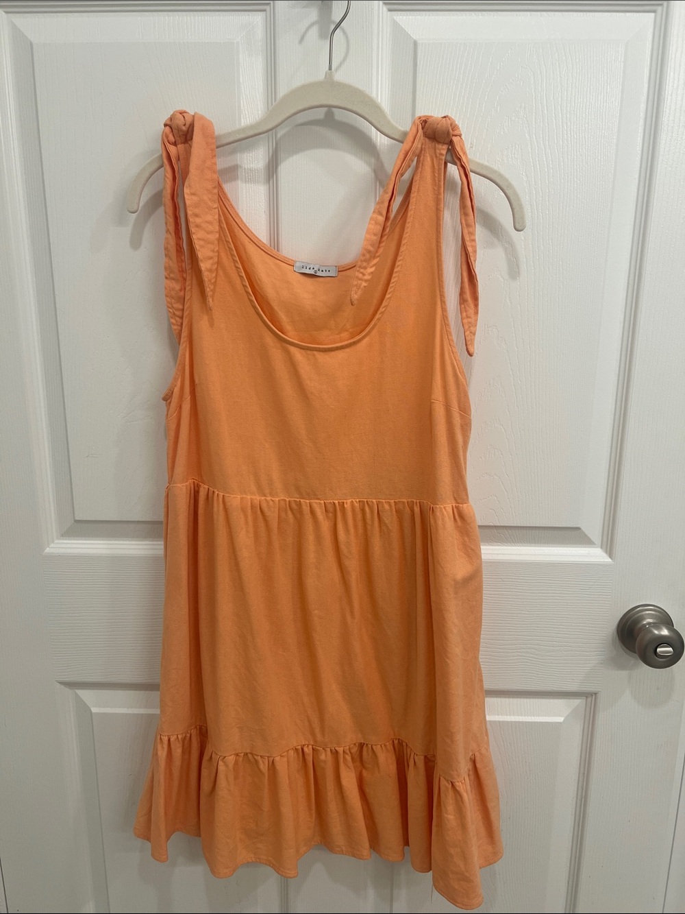 lida kate Tie-Shoulder Mini Dress